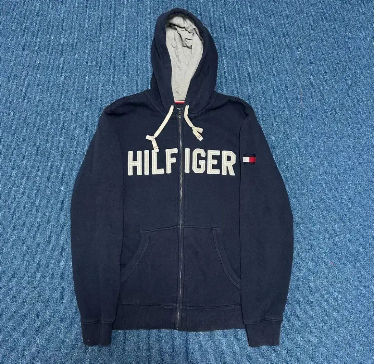 トミーヒルフィガー Tommy Hilfiger ネイビー フード トミー 