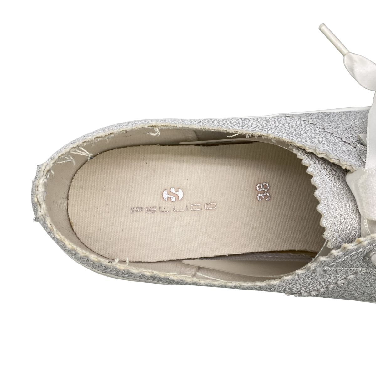 PELLICO×SUPERGA ペリーコ スペルガ スニーカー シルバー 38 - メルカリ