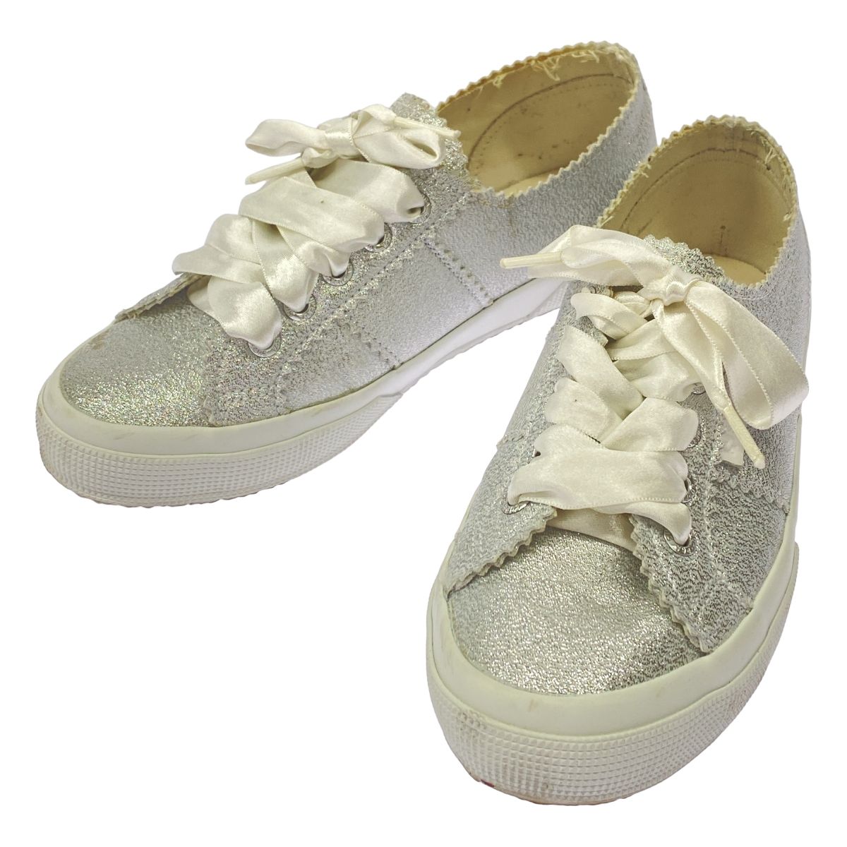 PELLICO×SUPERGA ペリーコ スペルガ スニーカー シルバー 38 - メルカリ