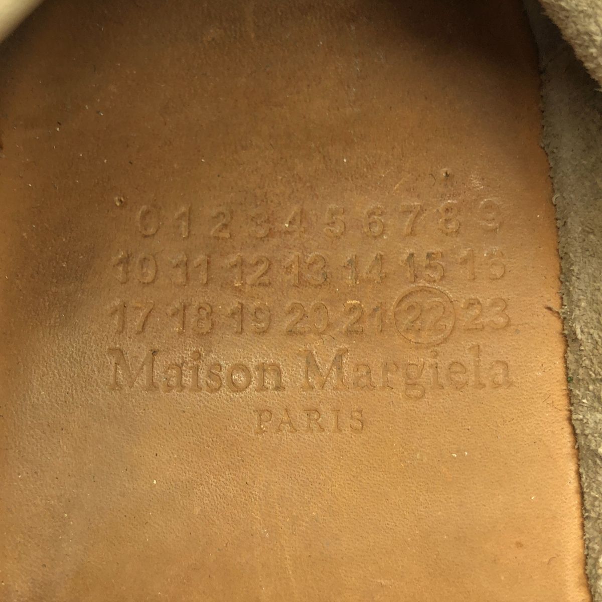 Maison Margiela 22 メゾン マルジェラ レザースリッポン ホワイト 43 