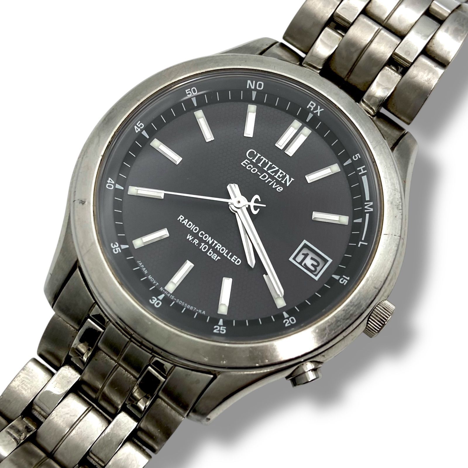 稼働/美品】CITIZEN シチズン 腕時計 電波ソーラー エコドライブ 