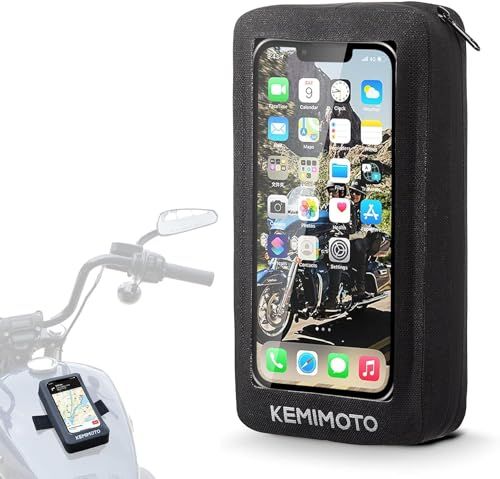KEMIMOTO タンクバッグ 防水 バイク スマホ マグネット 磁石 タンクバック バイク用 小型 タンクマグネット タンクバッグ 小さめ たんくバッグ 小銭入れ マグネット式固定 バイク バック KM-00601【送料無料】【☆Yuki☆Shop】