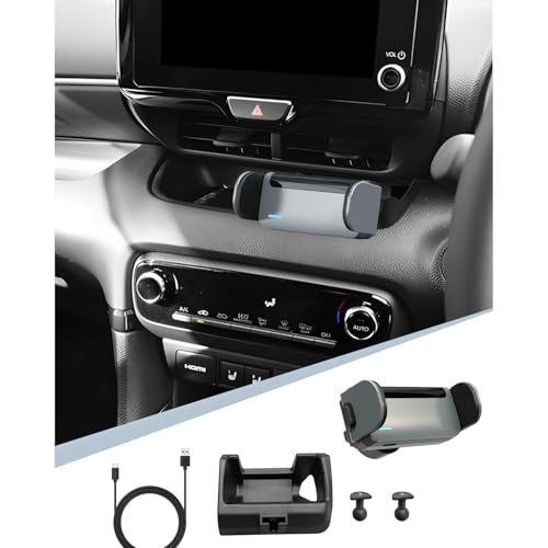 BIBIBO ヤリスクロス 10系・15系 専用 スマホホルダー 電動型 新型 ヤリスクロス マホスタンド ヤリスクロス アクセサリー ヤリスクロス内装パーツ 自動開閉 360度回転 片手操作 安定 騒音なし スマートロック【送料無料】【☆Yuki☆Shop】