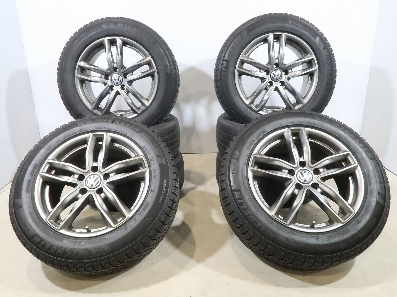 フォルクスワーゲン ティグアン 等に 4本 ユーロテック 17インチ 7.5J+ 