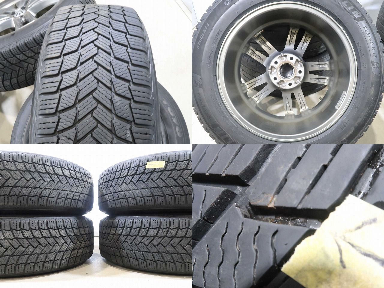 フォルクスワーゲン ティグアン 等に 4本 ユーロテック 17インチ 7.5J+ 