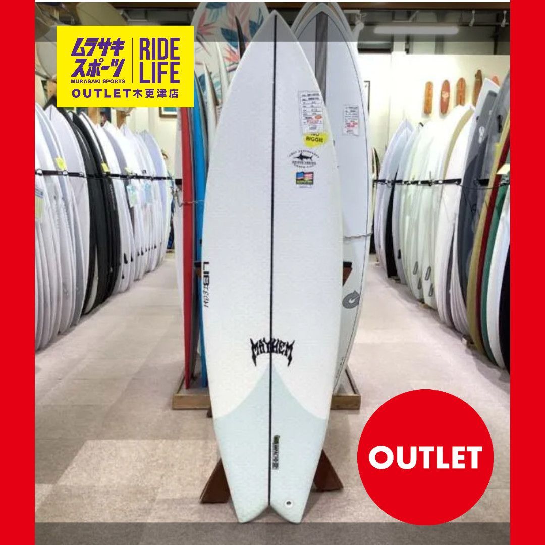 ムラスポOUTLET公式】サーフボード 新品 未使用 LOST×LIB TECH 