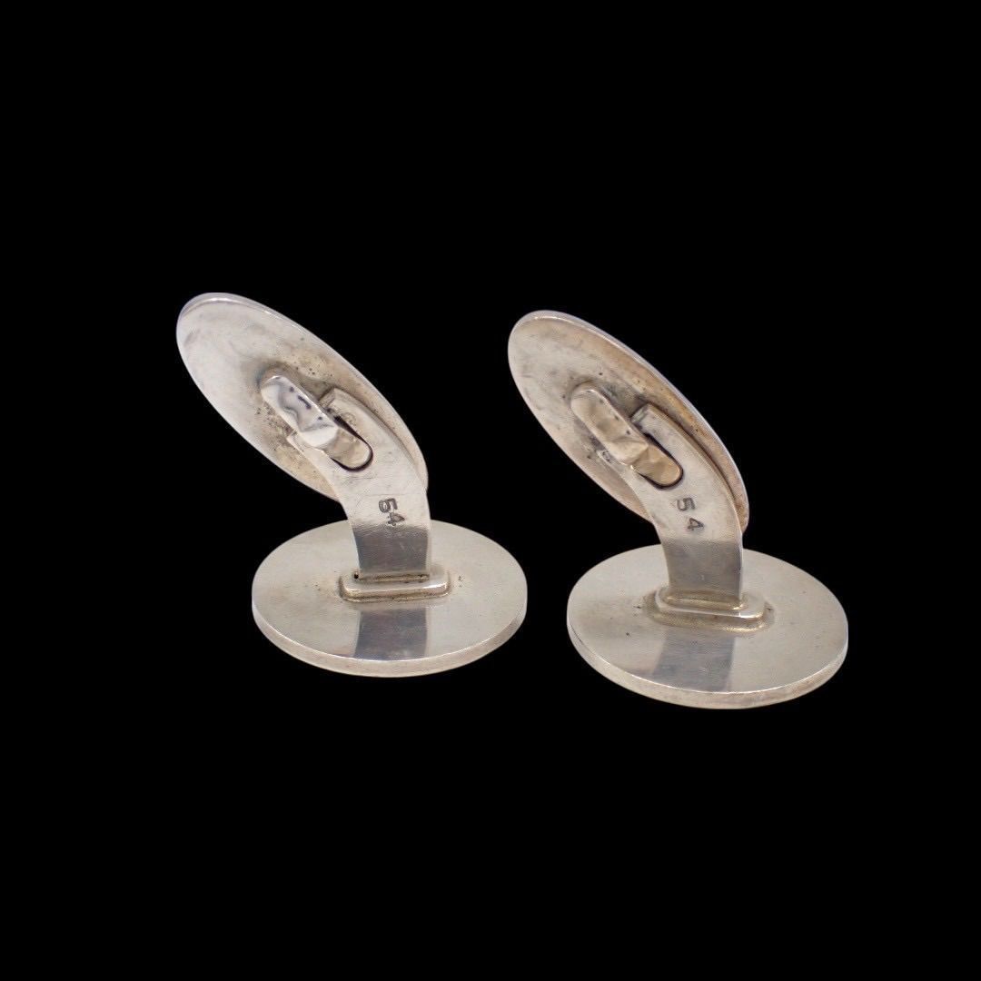 美品 ジョージジェンセン カフス カフリンクス ジョージジェンセン Georg Jensen 54 カフリンクス カフス 925