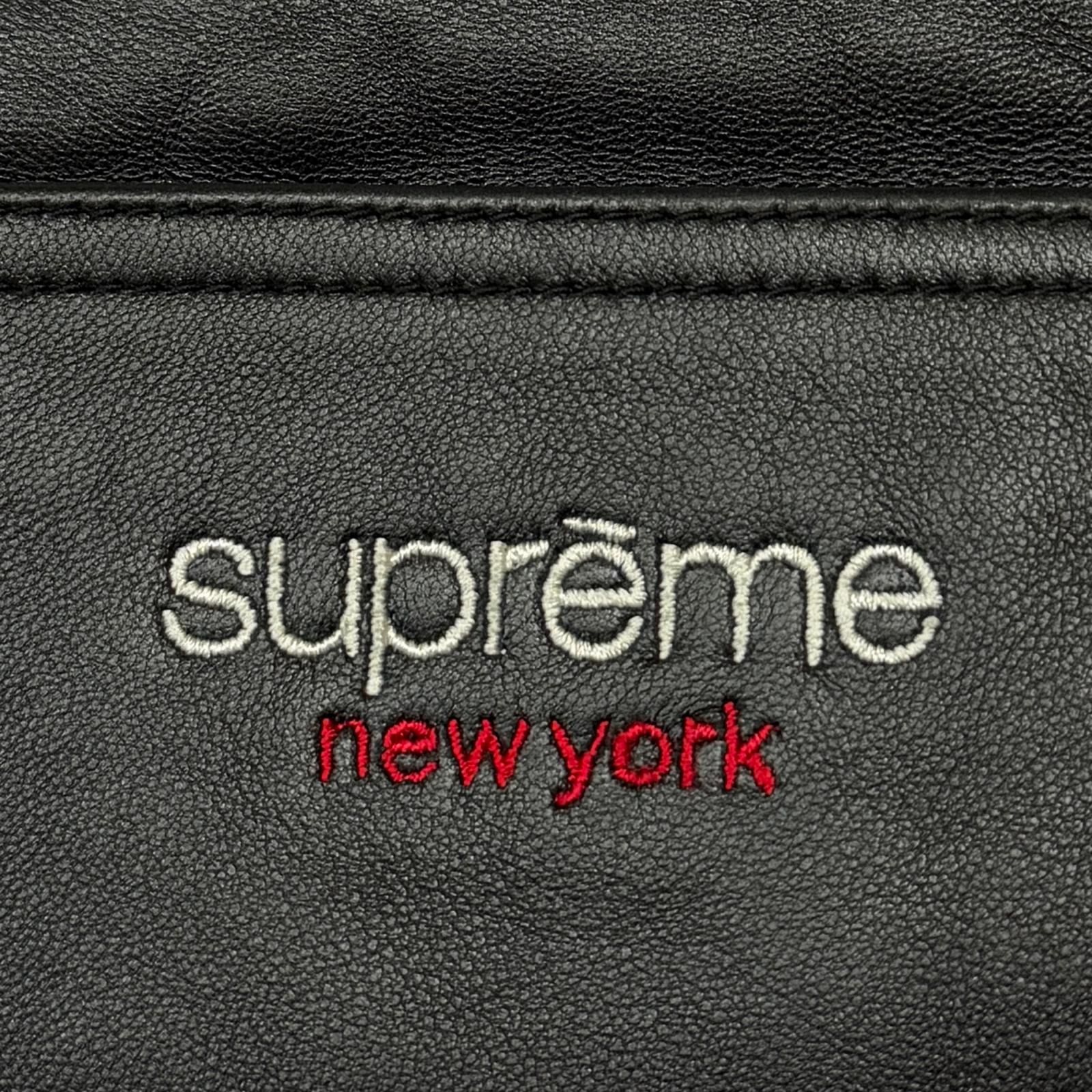 国内正規 Supreme 24AW Leather Baggy 5-Pocket Jean レザーバギー5 