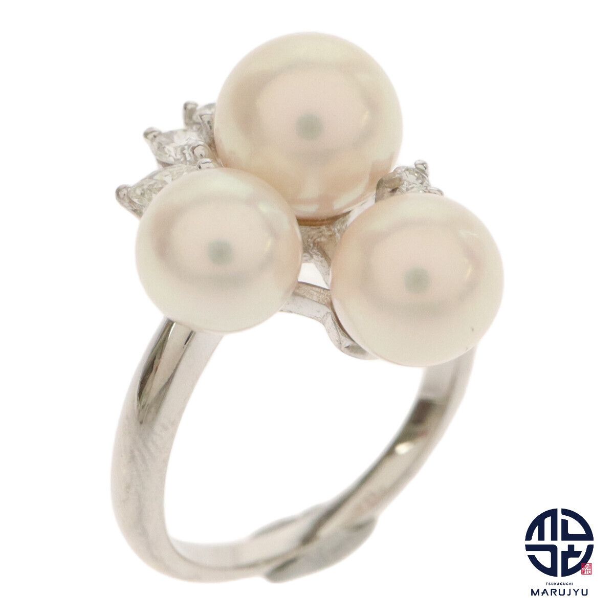タサキ pt900 真珠リング タサキ TASAKI プラチナ 美品 アコヤ タサキ pt900 真珠リング タサキ TASAKI プラチナ 美品 アコヤ