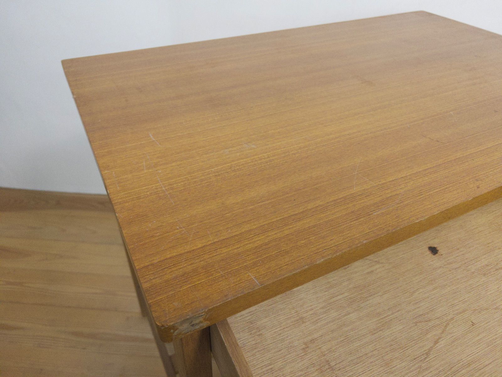 机 デスク 作業机 M073 古道具 古家具 ビンテージ アンティーク レトロ