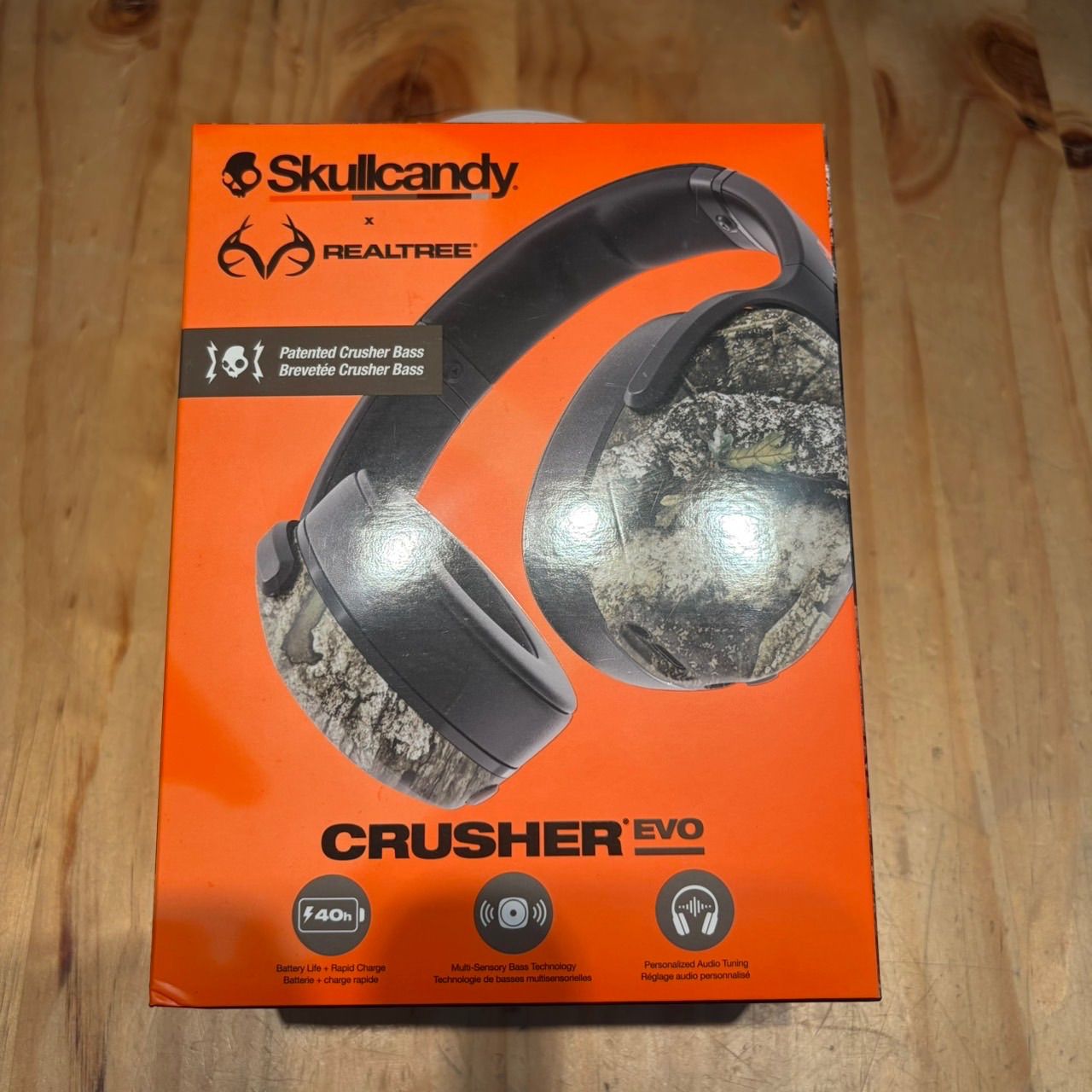Skullcandy Crusher Evo Crusher Evo Realtree APX Black Orange 重