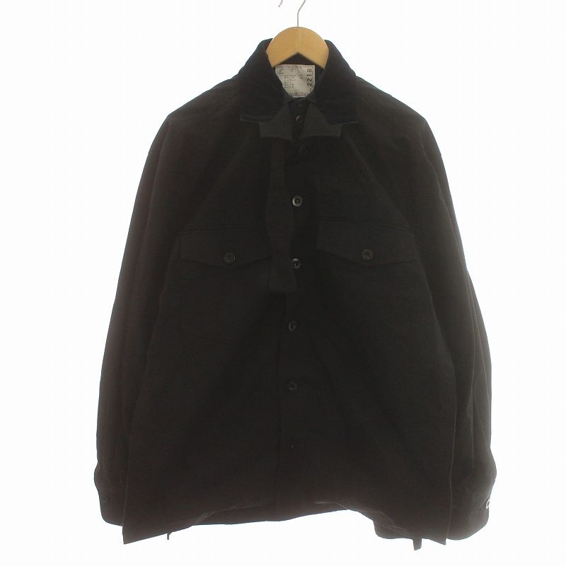 サカイ sacai 20SS FABRIC COMBO SHRTS ファブリック コンボ シャツ