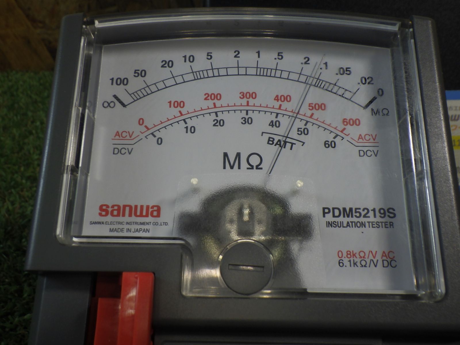 デンサン 絶縁抵抗計 PDM-5219S 綺麗な品！ 通電確認のみ 中古品 