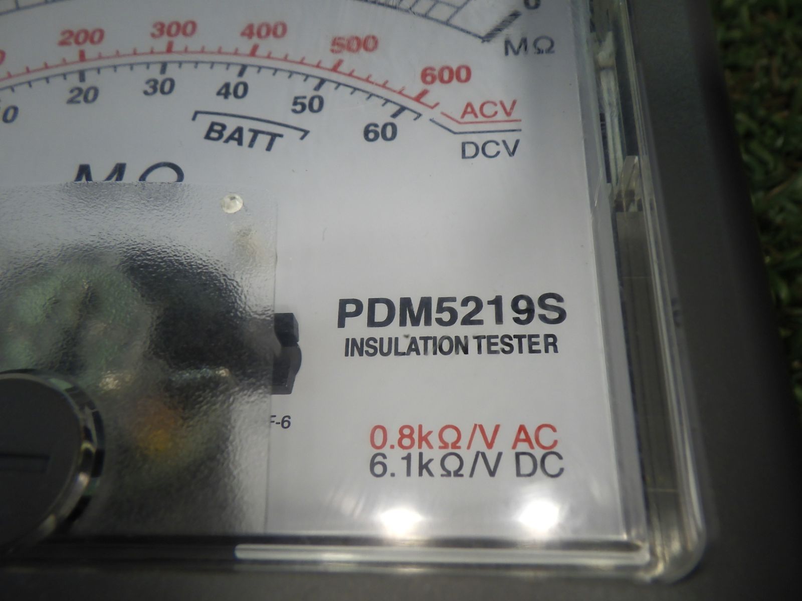 デンサン 絶縁抵抗計 PDM-5219S 綺麗な品！ 通電確認のみ 中古品 