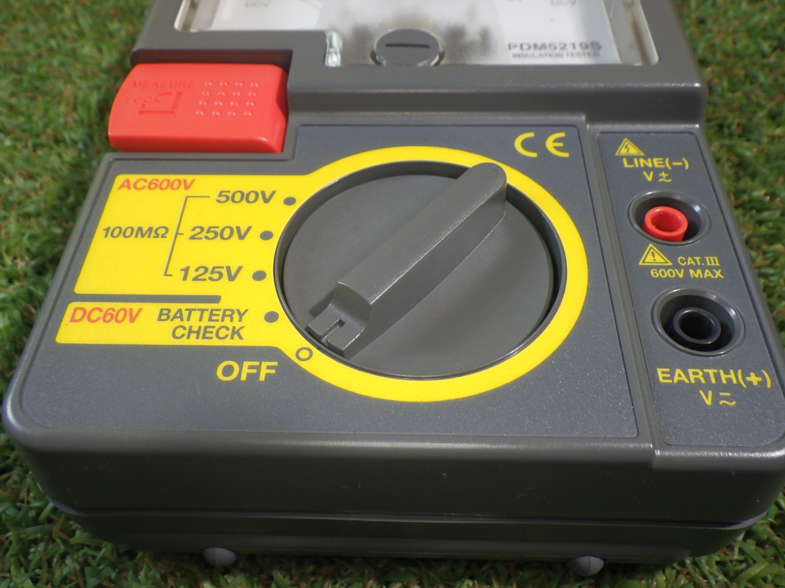 デンサン 絶縁抵抗計 PDM-5219S 綺麗な品！ 通電確認のみ 中古品 