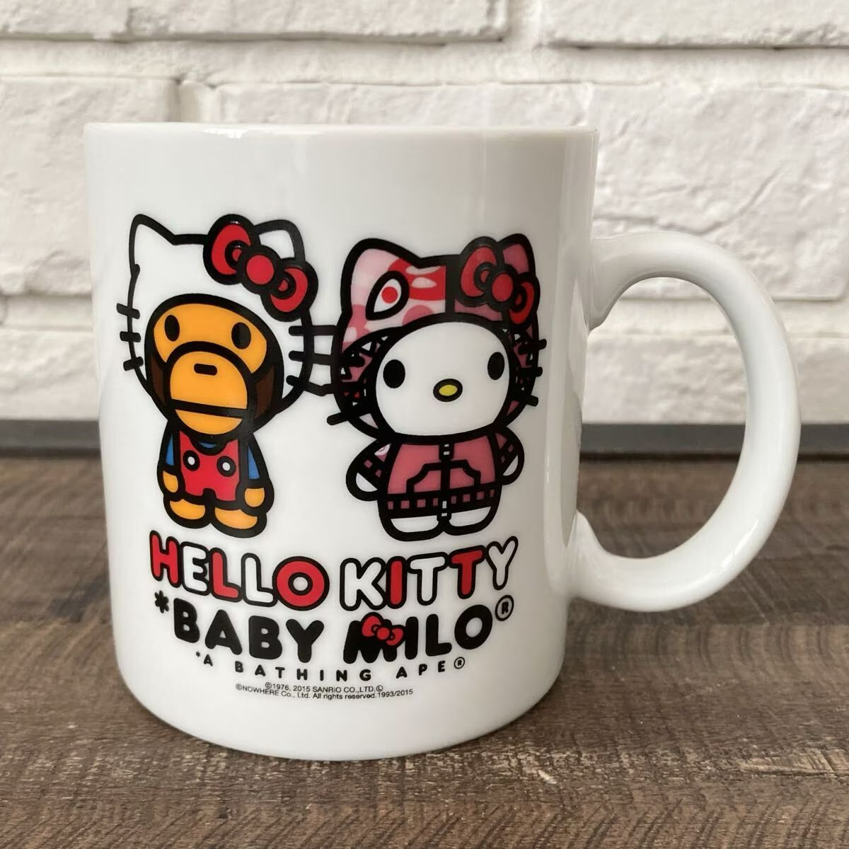 HELLO KITTY × BAPE マイロ マグカップ a bathing ape MILO shark 