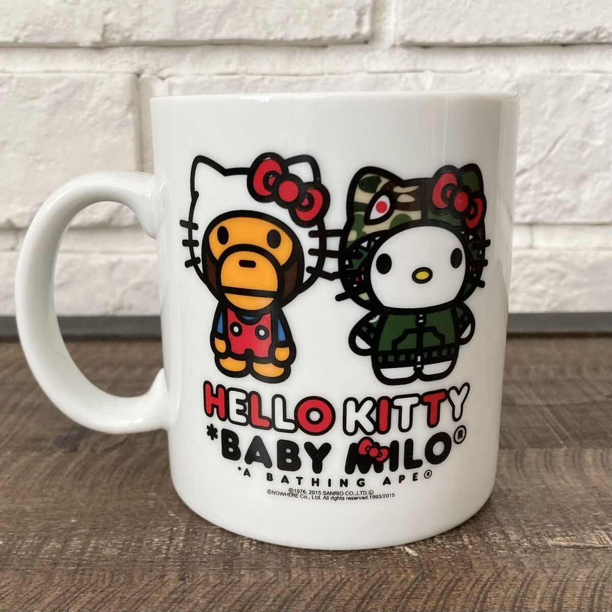HELLO KITTY × BAPE マイロ マグカップ a bathing ape MILO shark 