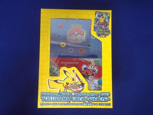 未開封 トレカ ポケモンカード WCS2025横浜 記念デッキ ピカチュウ