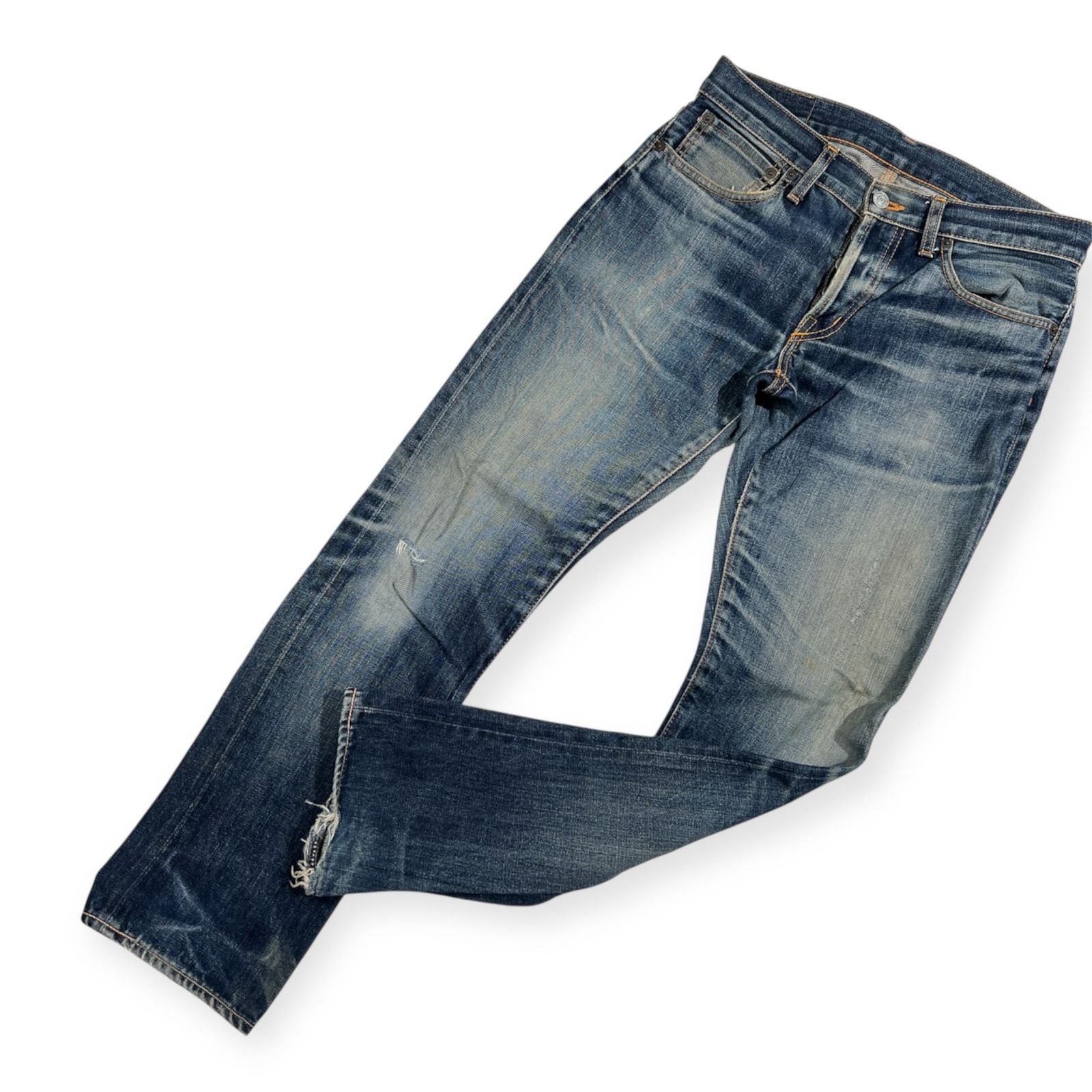 DENIME ドゥニーム 赤耳 セルビッチ デニムパンツ ジーンズ サイズ 約