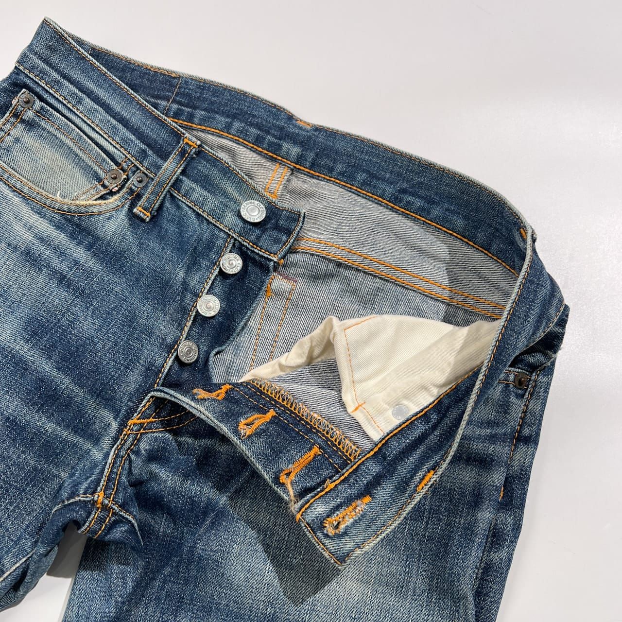 DENIME ドゥニーム 赤耳 セルビッチ デニムパンツ ジーンズ サイズ 約