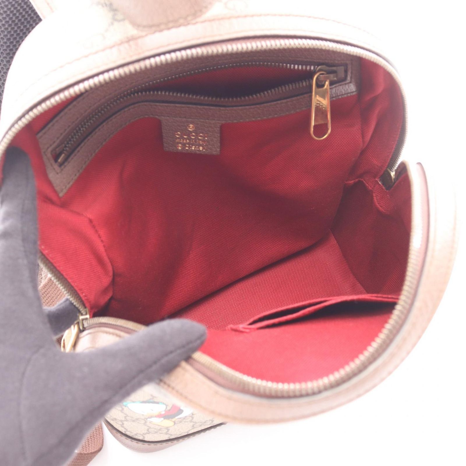 GUCCI グッチ GUCCI × Disney ドナルドダック GGスプリーム リュック 