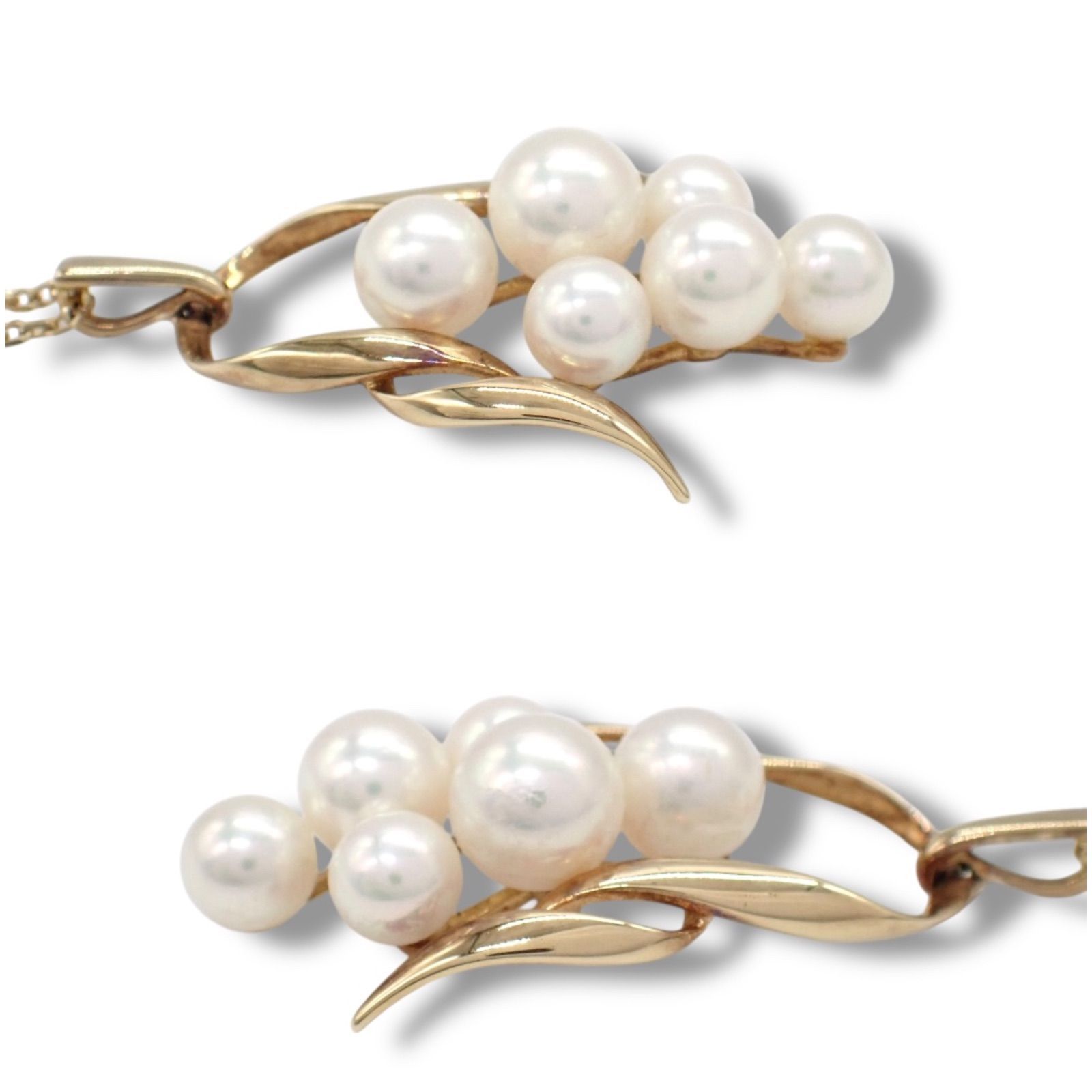 最終値下げ！ MIKIMOTO ミキモト K14 パール リング 真珠 直径約7.5