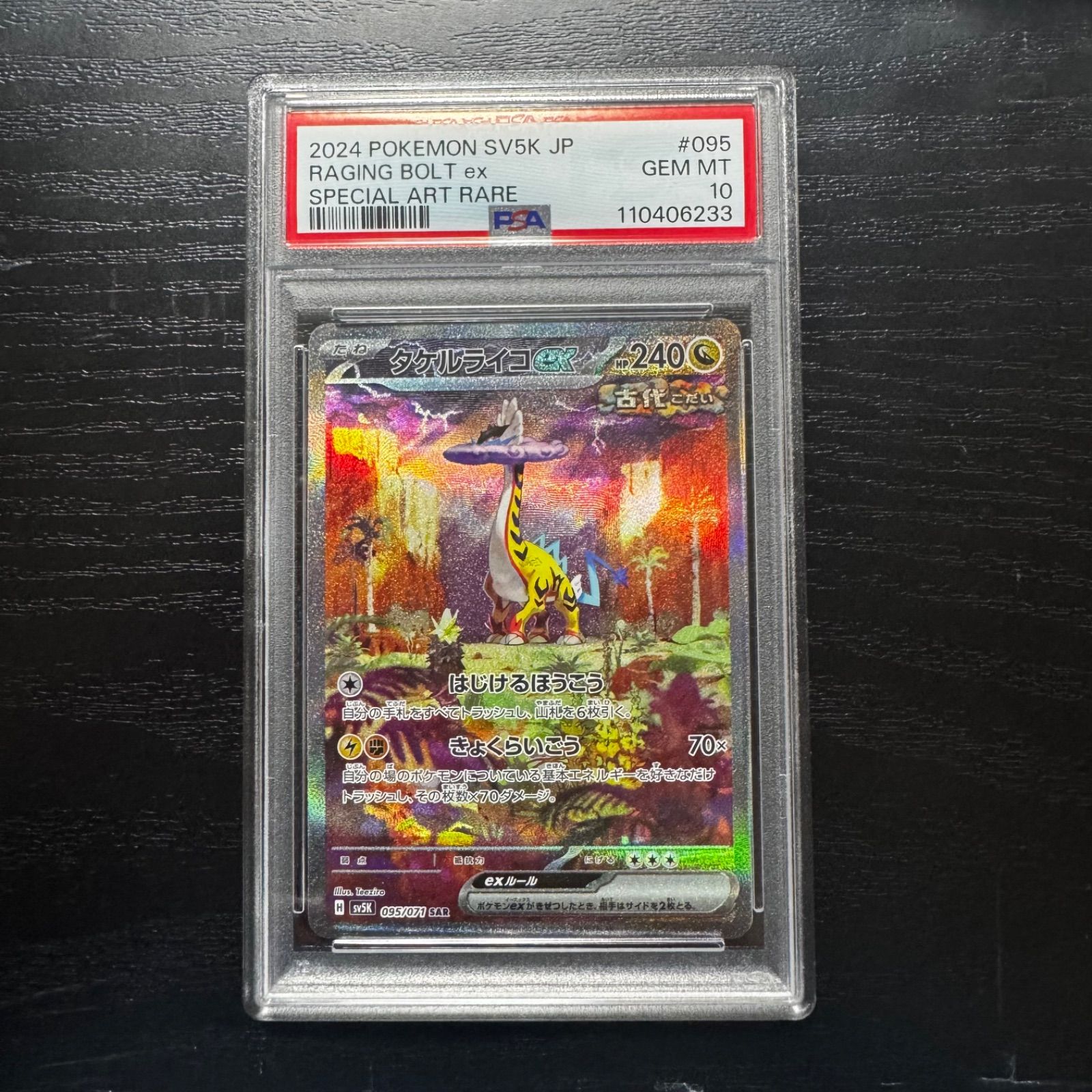 タケルライコex SAR PSA10 タケルライコex SAR SV8a