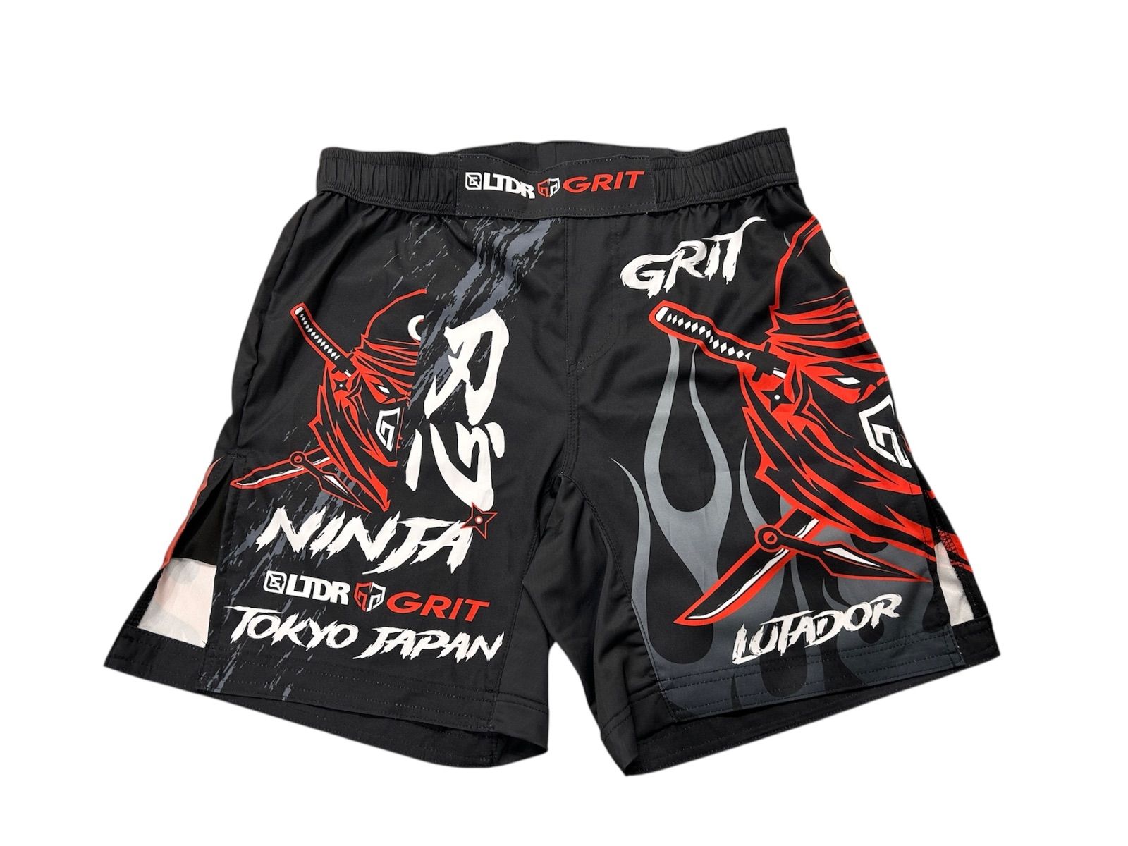 武道、格闘技 central FIGHT SHORTS ロゴなし 無地MMAショーツ