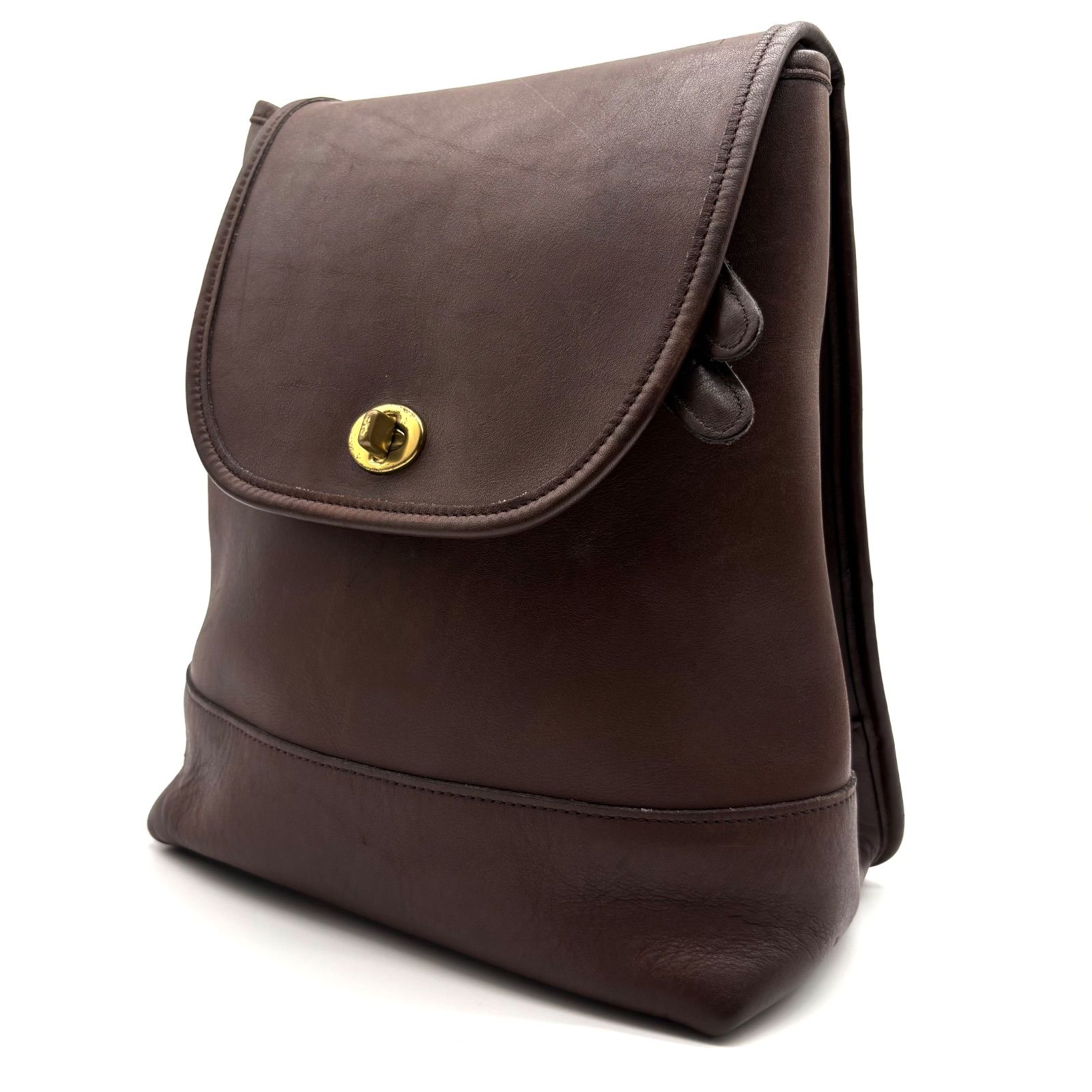 OLDCOACH vintage leather rucksack オールドコーチ レザー素材 