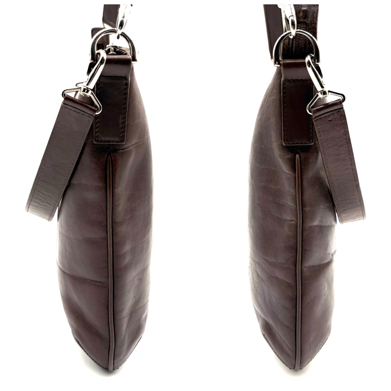 美品✨】HIROFU 2way leather shoulderbag ヒロフ レザー素材 