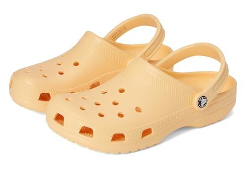 新品 Crocs (クロックス) 男女兼用 大人用 クラシッククロッグ。 ゴールデンアワー。 8 Women/6 Men