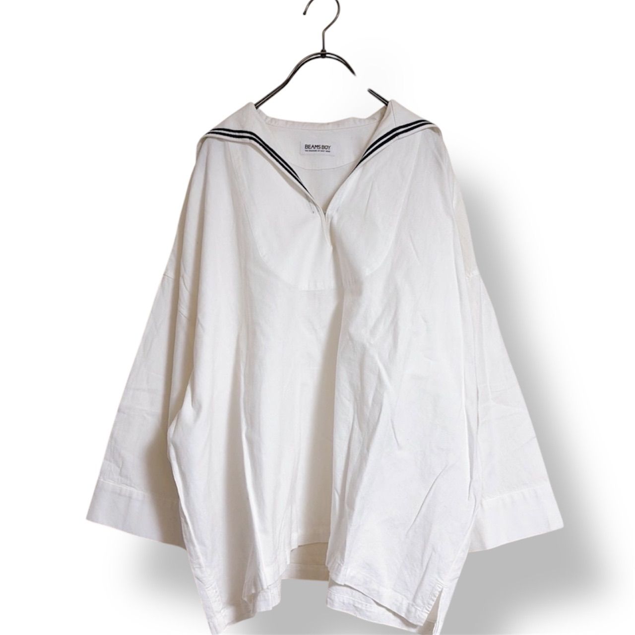 BEAMS BOY ビームスボーイ セーラー シャツ ブラウス マリン セーラー 
