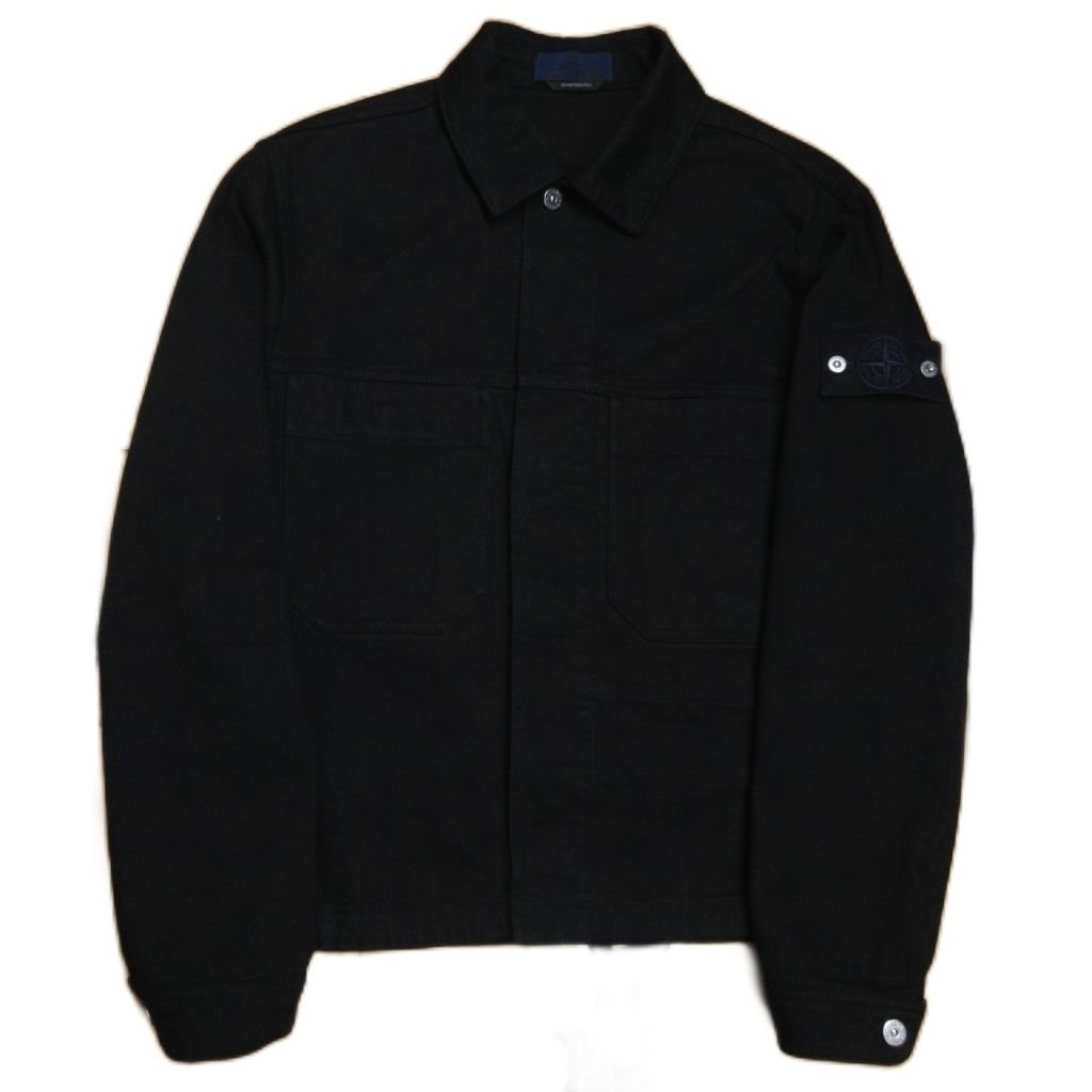 ストーンアイランド 25AW シャツジャケット Denim Research S ストーン