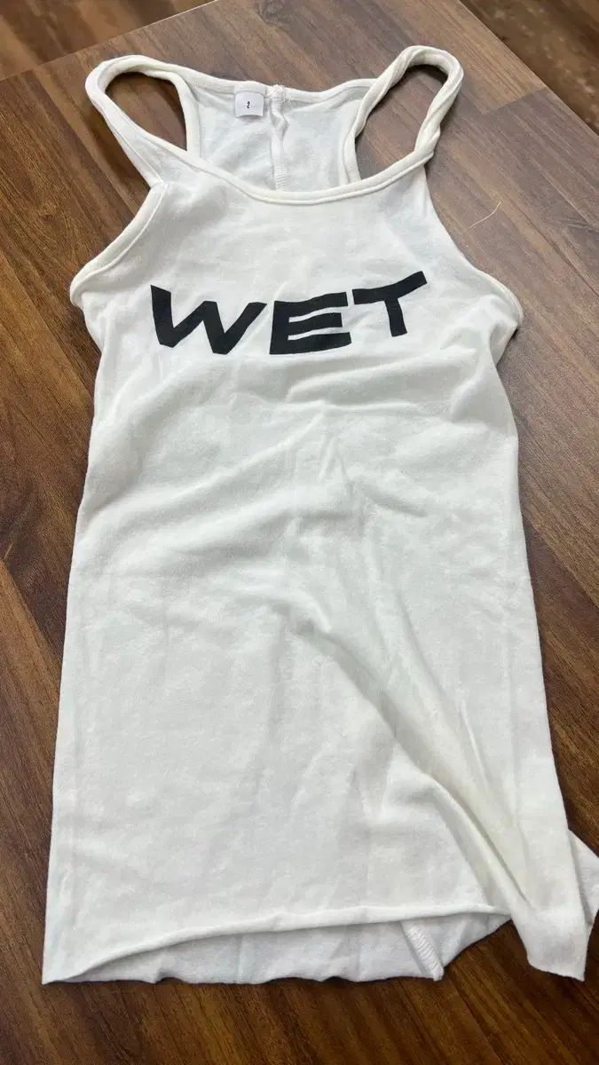 新品)YZY WET Tank Top 2サイズ 【公式通販】