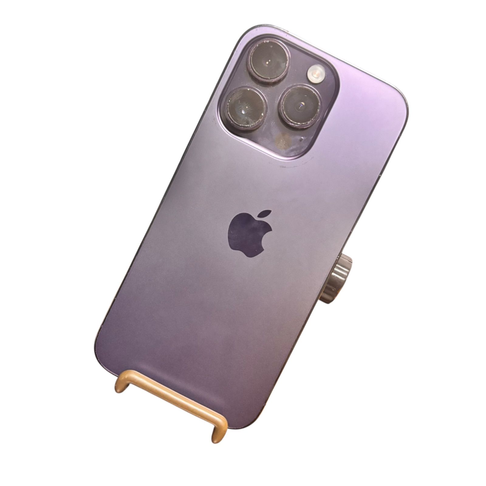iPhone 14 Pro 256GB ディープパープル SIMフリー バッテリー100 