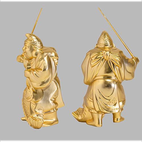開運七福神 恵比寿（金メッキ/24金） 仏師：牧田秀雲 原型＿仏像 置物
