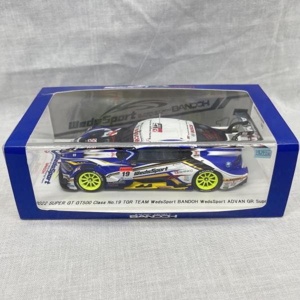 Spark (スパーク) 1/43 WedsSport ADVAN GR Supra No.19 TGR TEAM