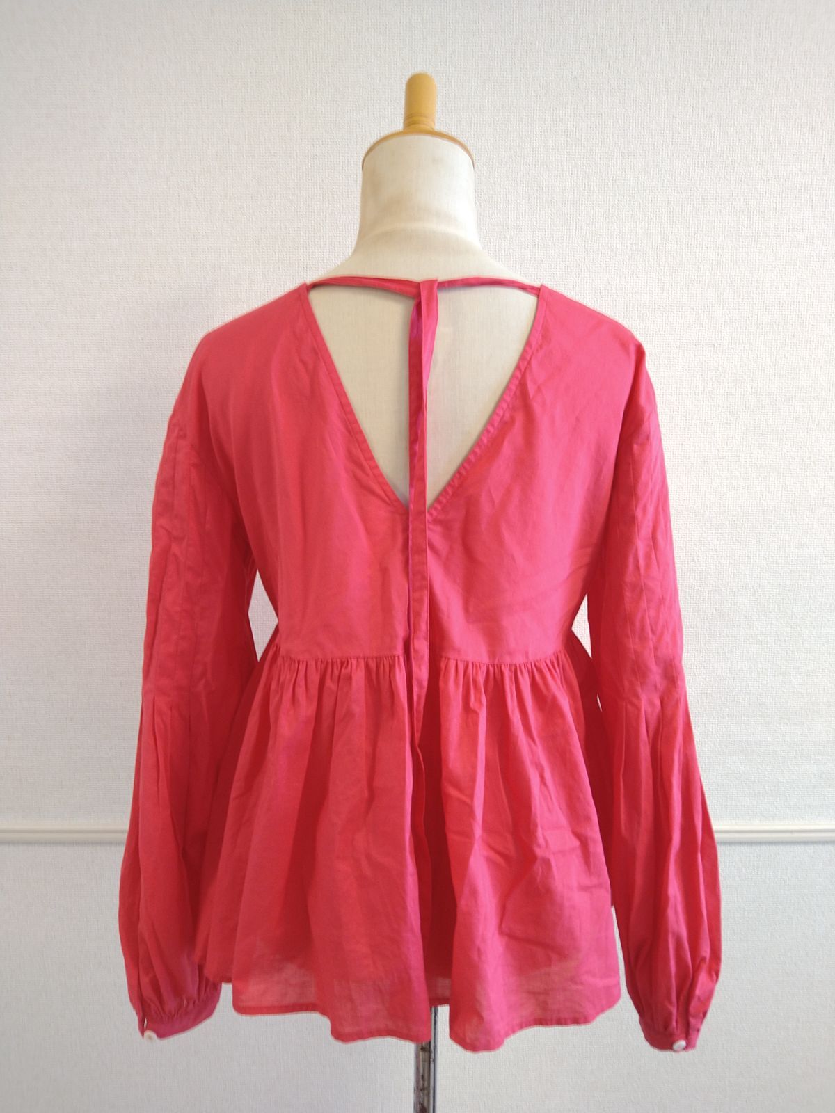 Merlette MITA BROUSE マーレット Vネック ブラウス ティアード