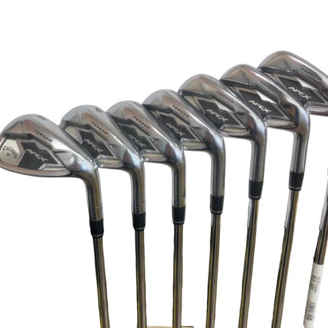  キャロウェイ APEX(2019) 8S アイアンセット IR NS PRO MODUS3 TOUR105 (フレックスS) メンズ 男性用 右利き 右用 Cランク ゴルフクラブ
