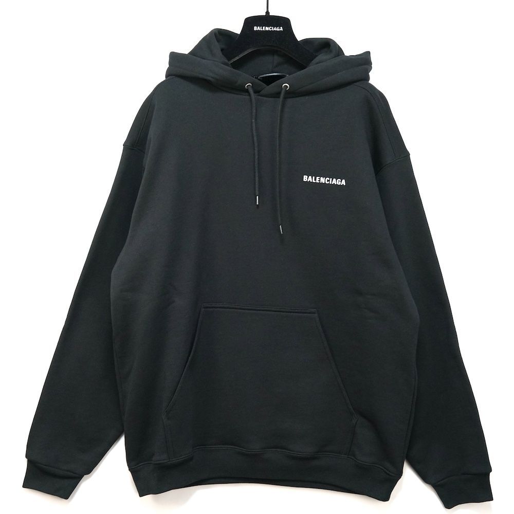 BALENCIAGA バレンシアガ パーカー バックロゴ スウェット プル 