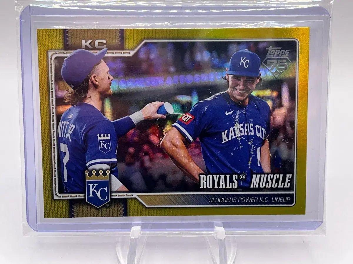 /399 2026 TOPPS トップス シリーズ1 - カンザス バービー ウィズ ジャック キャグリオン イエロー