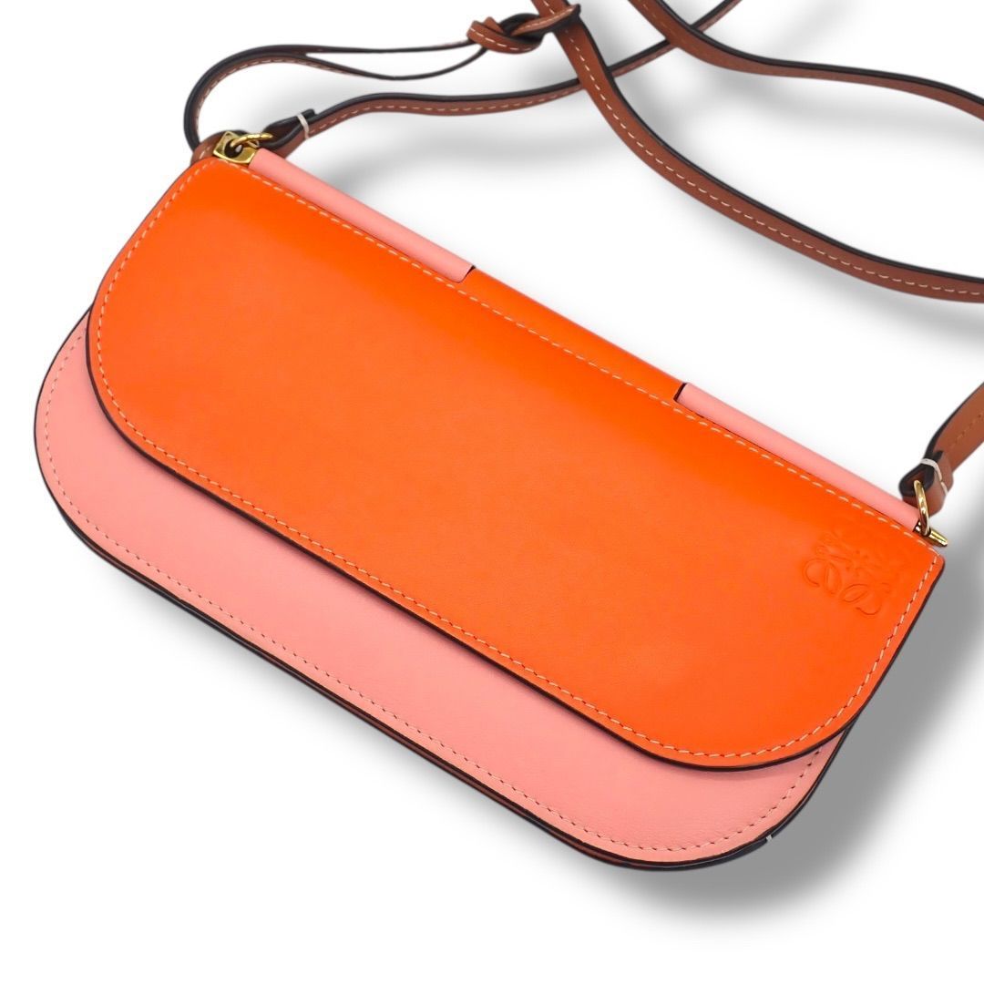 レディース ロエベ LOEWE ゲートポシェット レザー ショルダーバッグ 