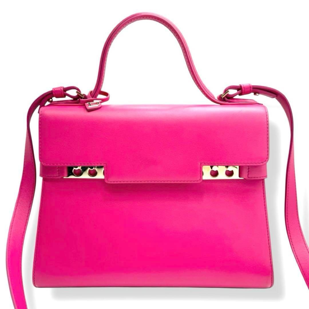 DELVAUX デルヴォー タンペートMM 2way ハンドバッグ ショルダーバッグ 