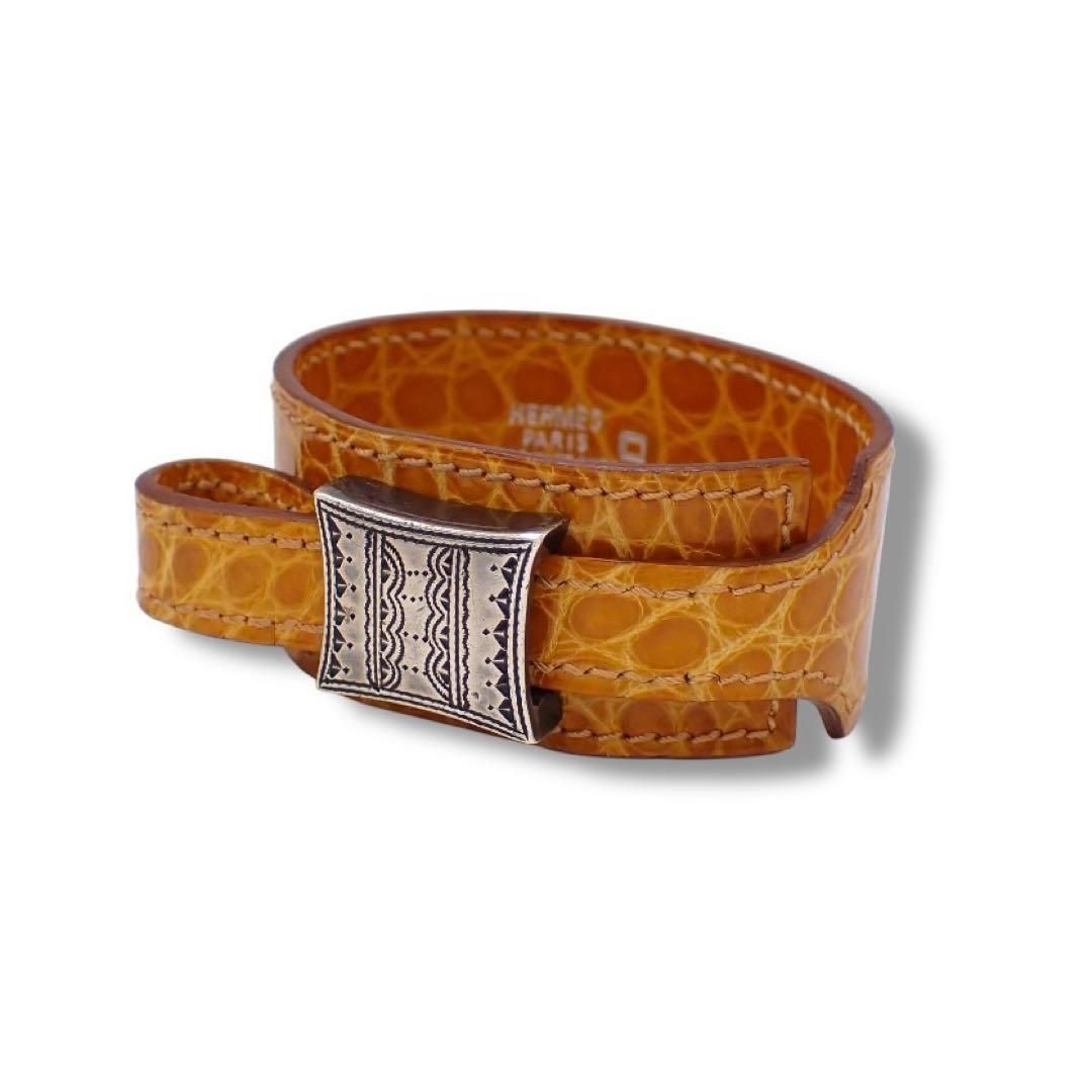 HERMES エルメス トゥアレグ アルテミス ブレスレット アリゲーター