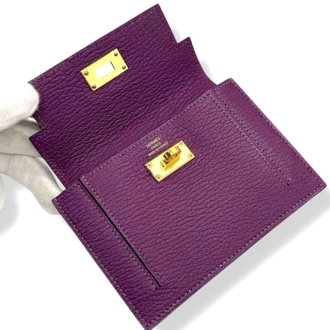 未使用 HERMES エルメス ケリーポケット コンパクト コインケース