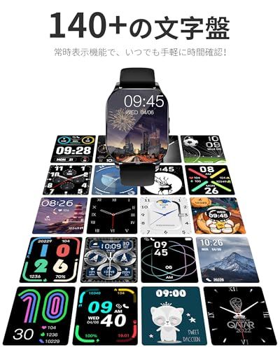 KJKD L1スマートウォッチ 常時表示 AMOLED | 第2世代 1.5時間 2026最新