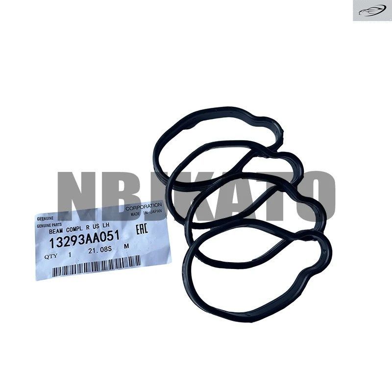 NBJKATO 新品純正 4個 ロッカーカバーガスケット 13293AA051 スバル インプレッサ WRX u0026 STI 2005-2015用