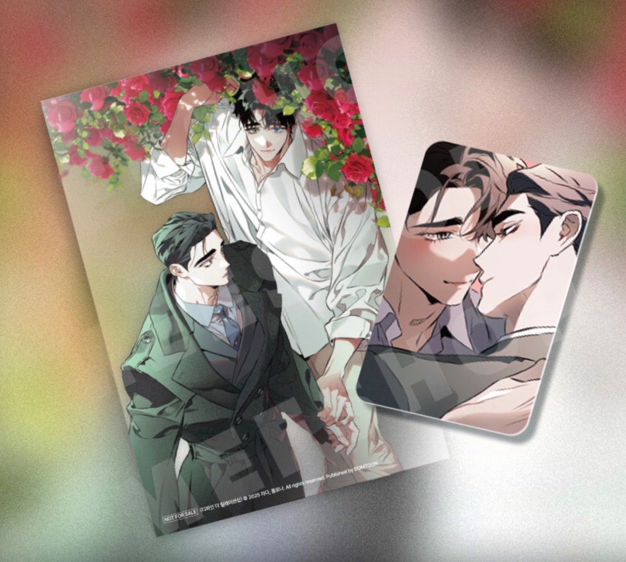 韓国BL 幻惑の境界 미혹의경계 謹賀新年 特典 フォトカード 韓国BL 漫画 初版 ディファイン・ザ・リレーションシップ 7巻 特典