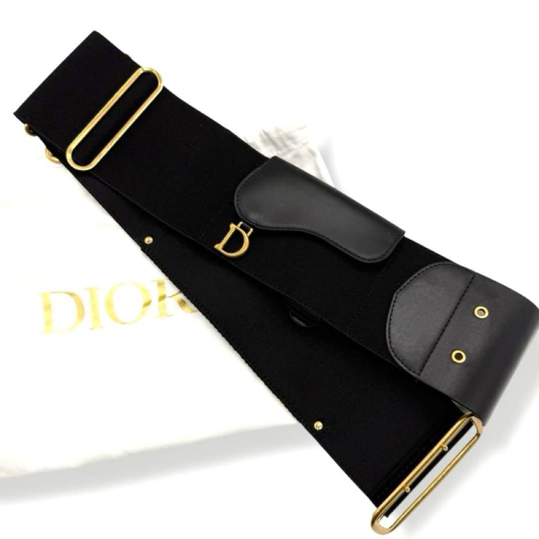 未使用　Dior　クリスチャンディオール　サドルポーチ　サドル型ポーチ
