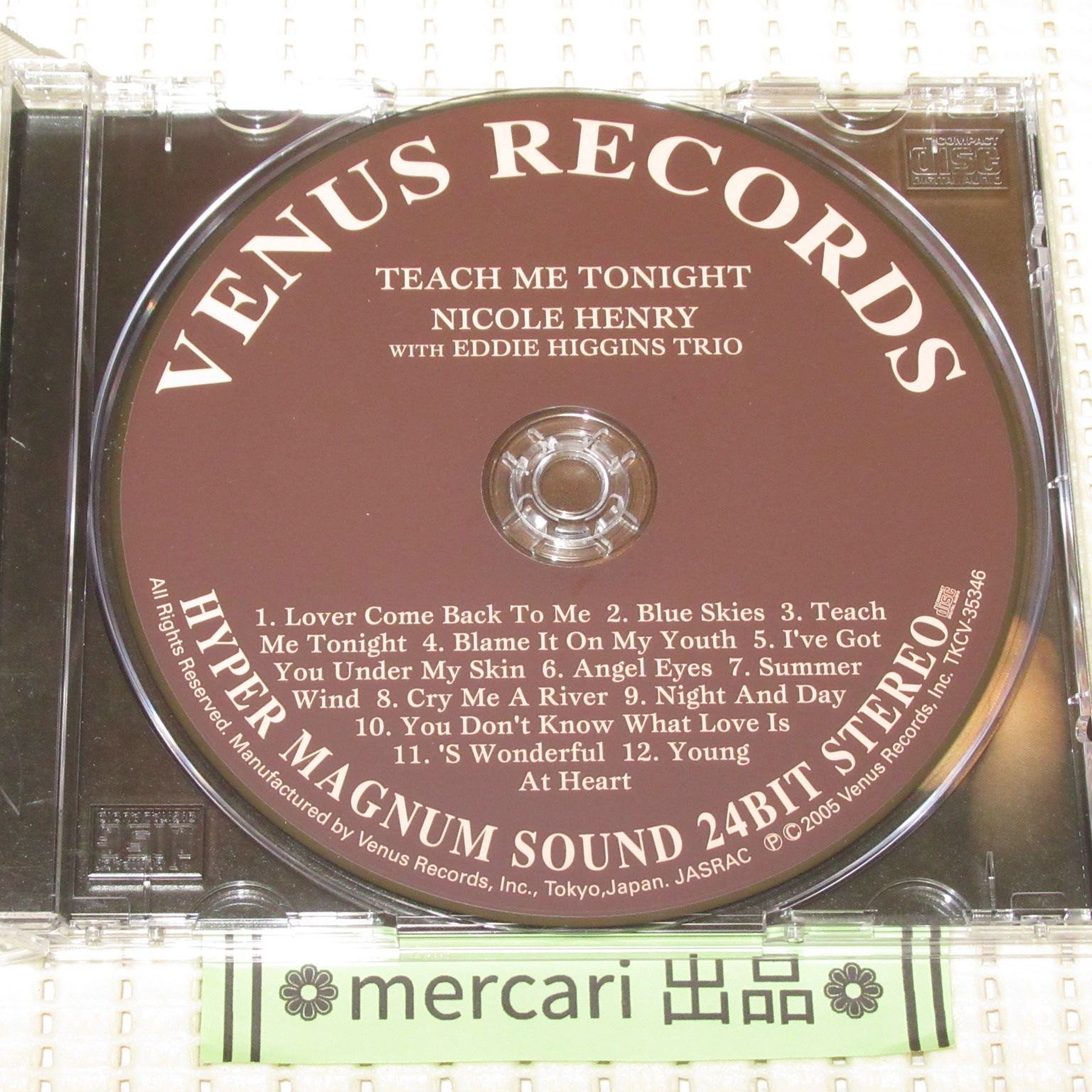 CD ニコル・ヘンリー・ウィズ・エディ・ヒギンズ・トリオ ティーチ 